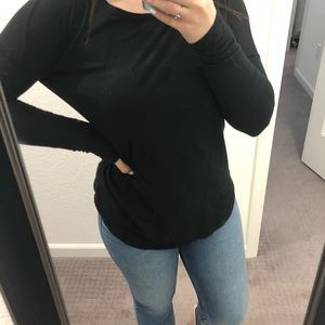 VS Pink black long sleeve